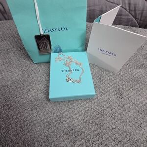 Tiffany & Co. Silver Infinity Necklace